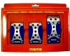 Momo Grand Prix Pedals Blue - P/N: GPS1115